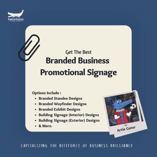 Branded Business Promotional Signage Solutions
