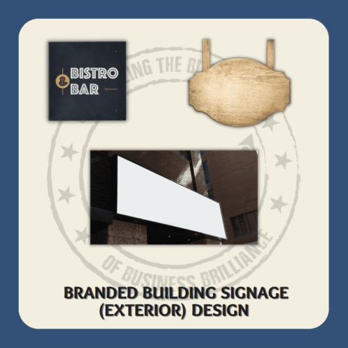 Branded Building Signage Design (Exterior) Solutions