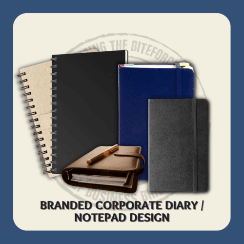 Branded Corporate Diary / Notepad Design Solutions