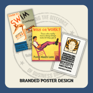 Branded Poster Design Solutions