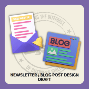 Newsletters / Blog Post Design Solutions