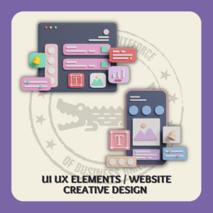 Ui & Ux Elements / Website Creative Design Solutions
